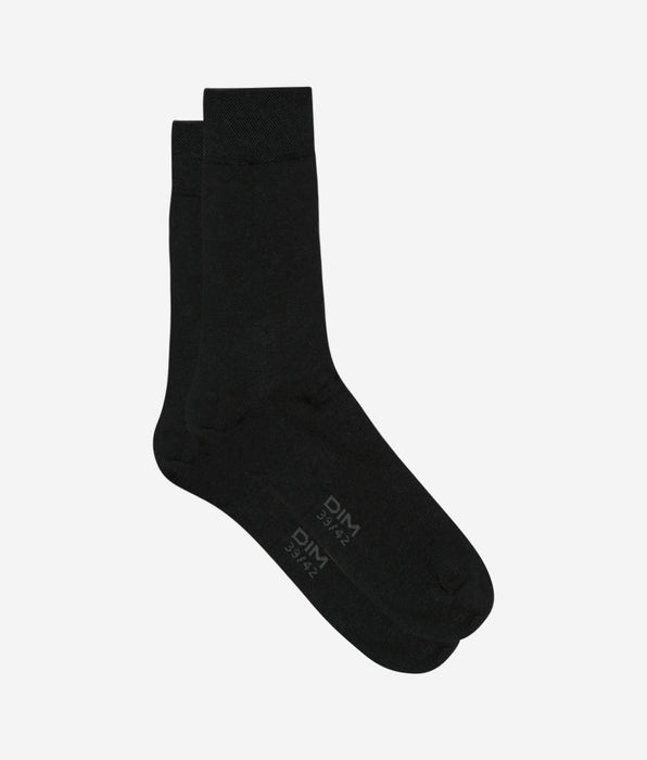 DIM Chaussettes noires Homme en Laine