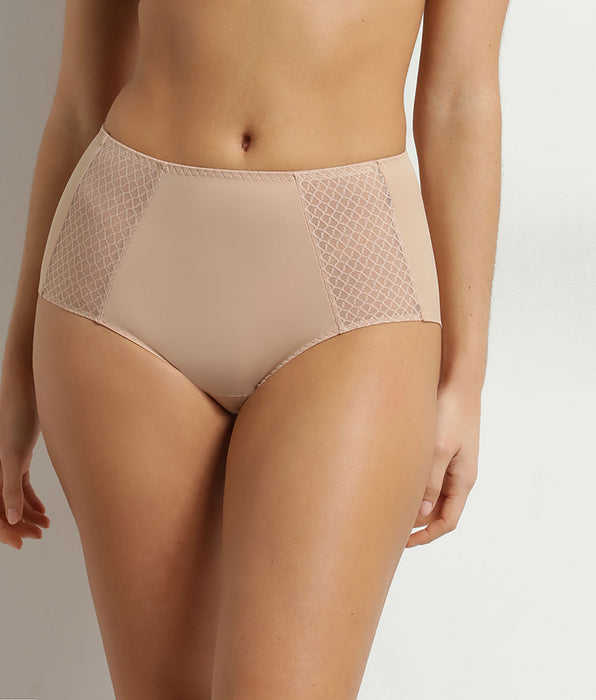 DIM Culotte ventre plat taille haute Nude Dim Silhouette Essentiel