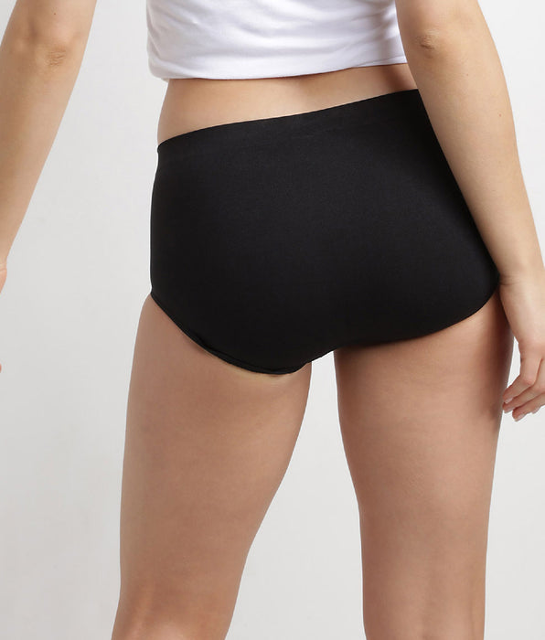 DIM Lot de 2 boxers Femme noir et blanc - Les Pockets