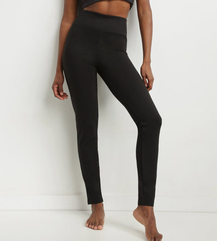 DIM  Legging pour femme Noir effet galbant Dim Relax &and Go