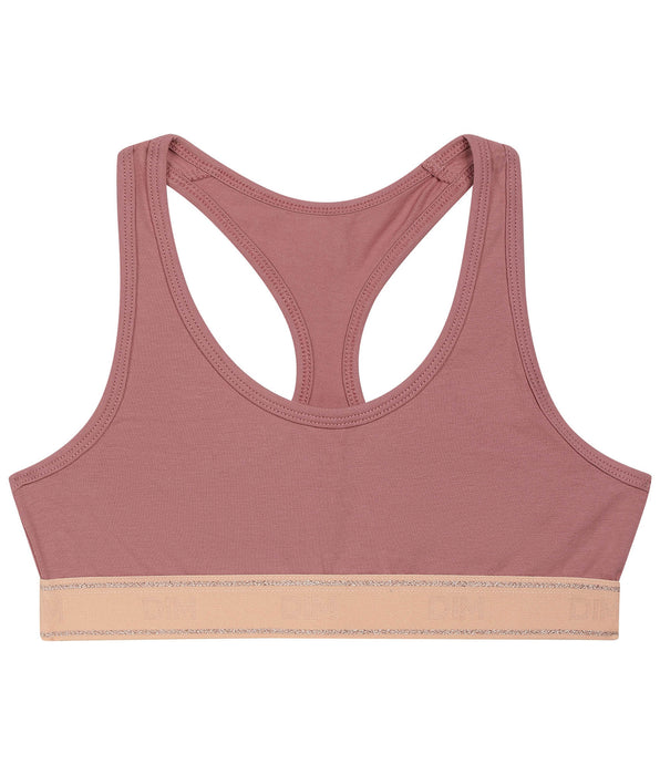 DIM Brassière fille Rose Poudré Dim Sport
