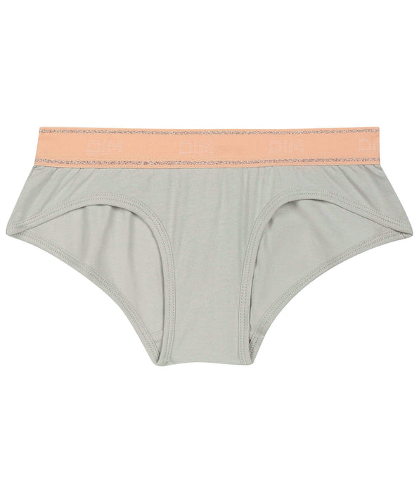 DIM Shorty fille Gris et Rose Dim Sport