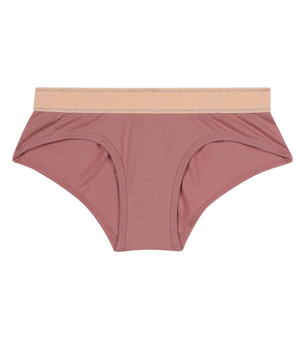 DIM  Shorty fille Rose poudré Dim Sport