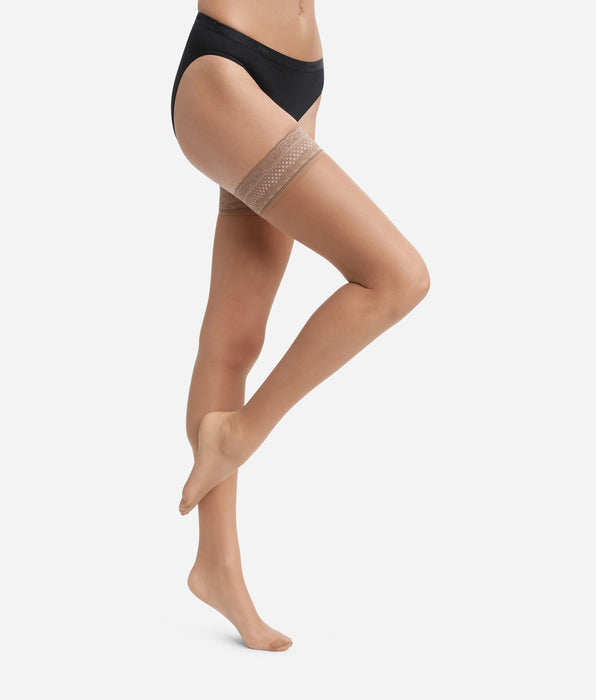 DIM Bas femme en voile transparent Gazelle Dim Up Beauty