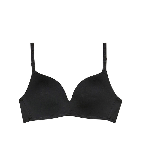 DIM Soutien-gorge triangle à coques noir pour fille Dim Invisible