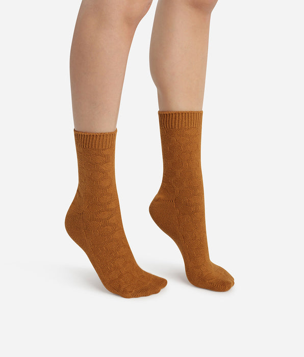 DIM Chaussettes femme Bambou noisette