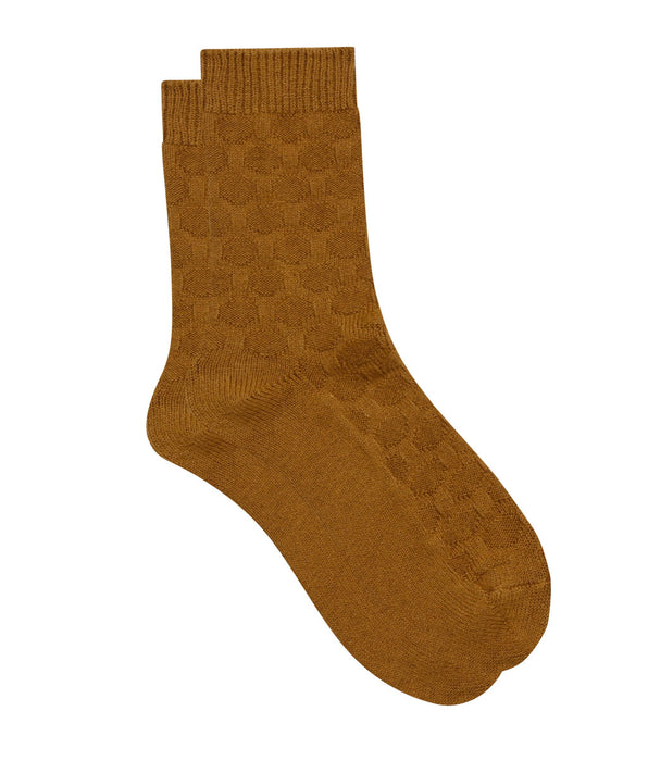 DIM Chaussettes femme Bambou noisette