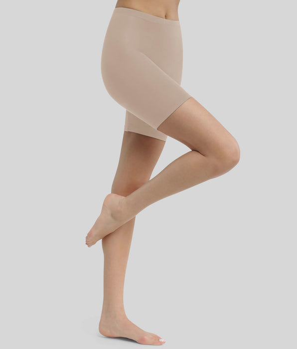 DIM Cycliste pour femme en matière seconde peau Nude Dim Relax & Go