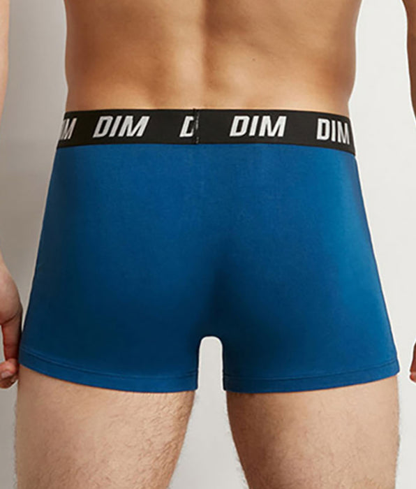 DIM Lot de 2 boxers homme à thermorégulation active Bleu Parme Regul Activ