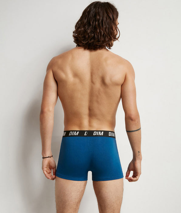 DIM Lot de 2 boxers homme à thermorégulation active Bleu Parme Regul Activ