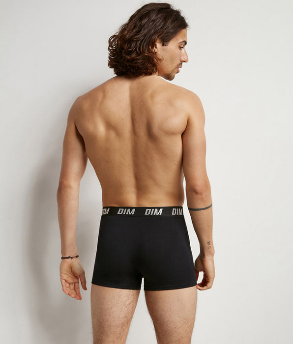 DIM Lot de 3 boxers homme à thermorégulation active Vert Regul Activ