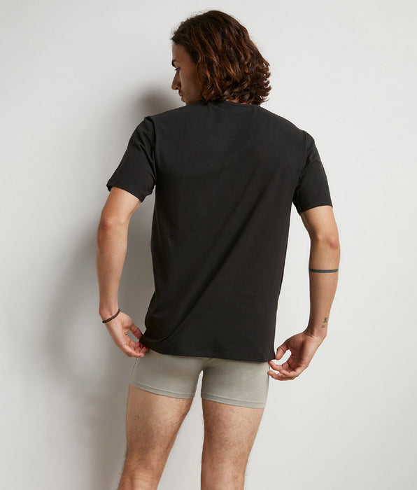 DIM Lot de 2 Tshirts homme thermorégulateur à col rond noir Regul Activ