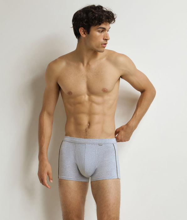 DIM Boxer homme gris cendré Classic Coton