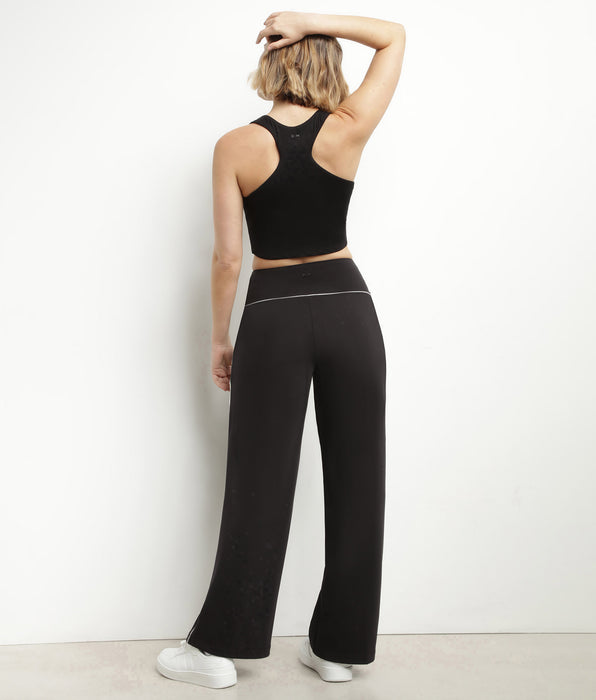 DIM Débardeur de sport femme en viscose noire avec brassière Dim Move