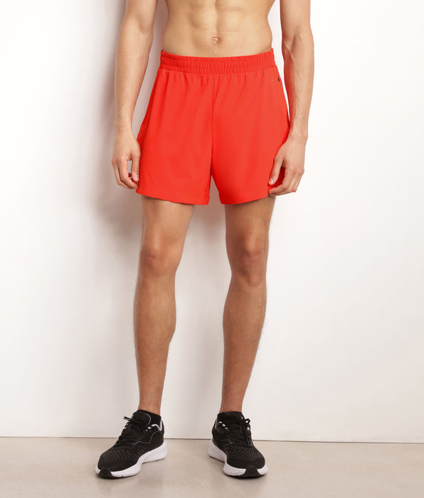 DIM Short de sport homme Orange Dim Move
