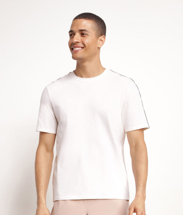DIM T-shirt de sport homme thermorégulateur en jersey Écru Dim Move