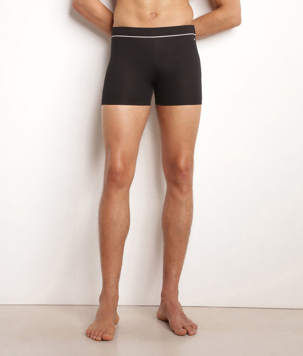 DIM Maillot de bain homme en microfibre Noire Dim Move