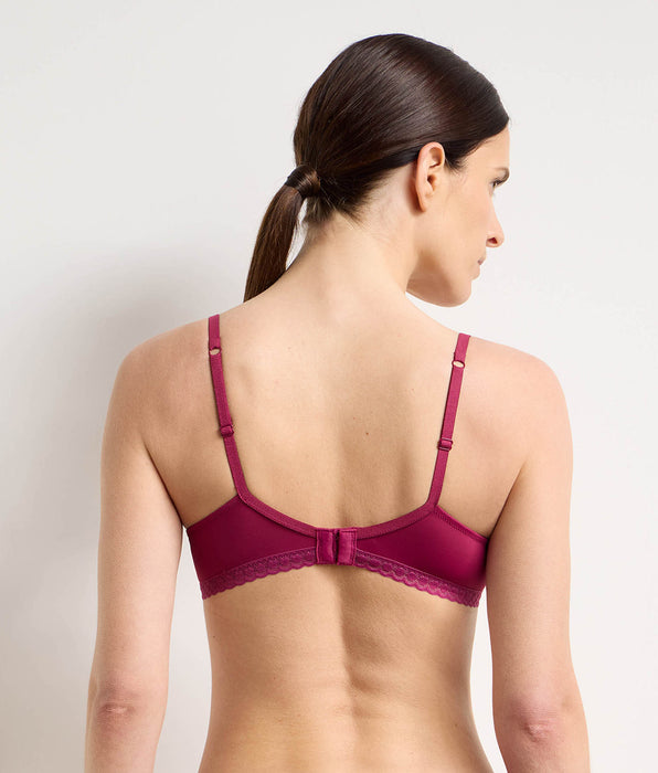 DIM Soutien-gorge corbeille paddé framboise intense Daily Micro