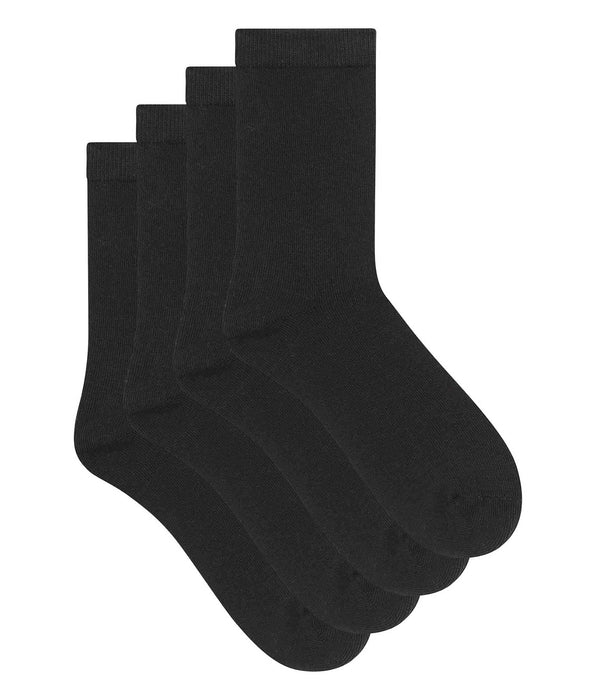 DIM Chaussettes chaudes noires enfants Thermo Polaire