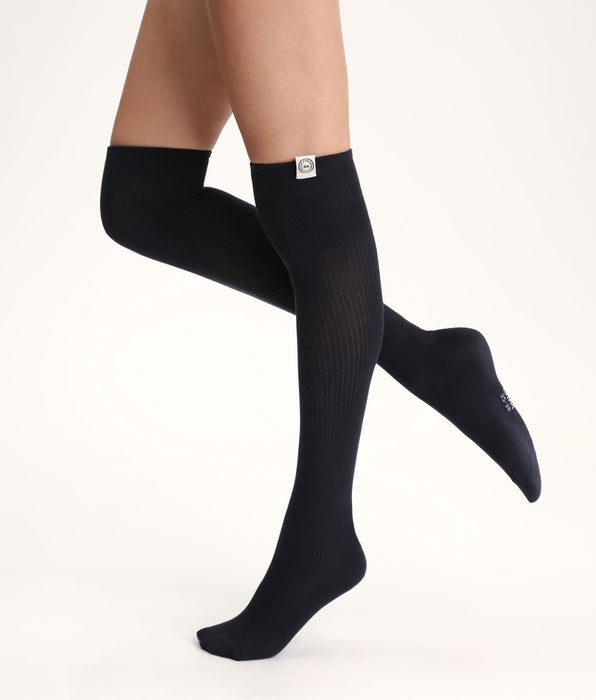 DIM Chaussettes hautes femme Saphir Dim x Ines de La Fressange