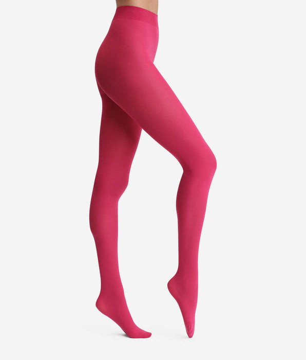 DIM Collant fuchsia opaque 50D Dim x Ines de la Fressange
