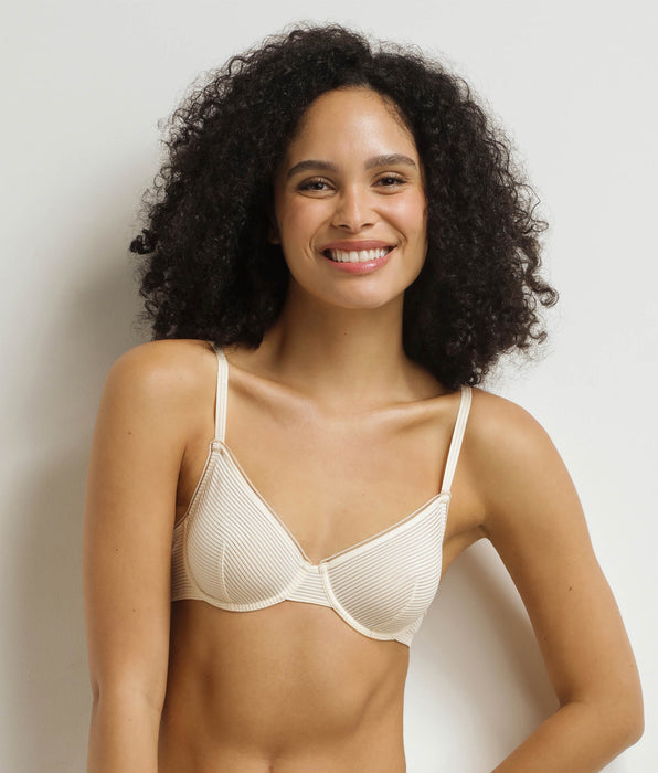 DIM Soutien-gorge corbeille Beige Dim x Ines de La Fressange