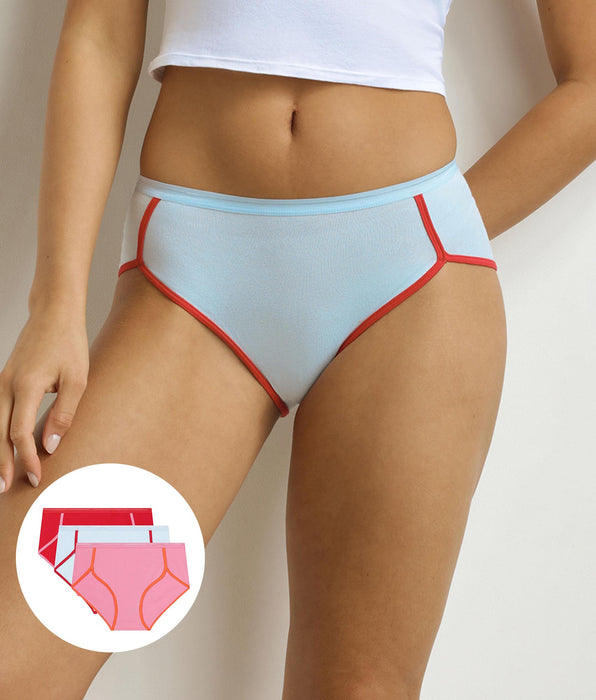 DIM Lot de 3 boxers femme Dim x Ines de La Fressange