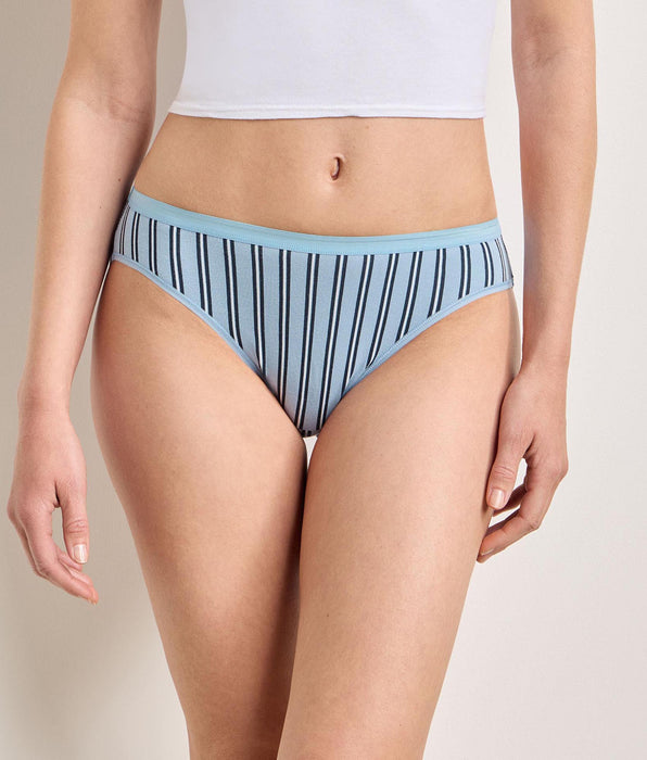 DIM Lot de 3 culottes femme brume coton Dim x Ines de la Fressange