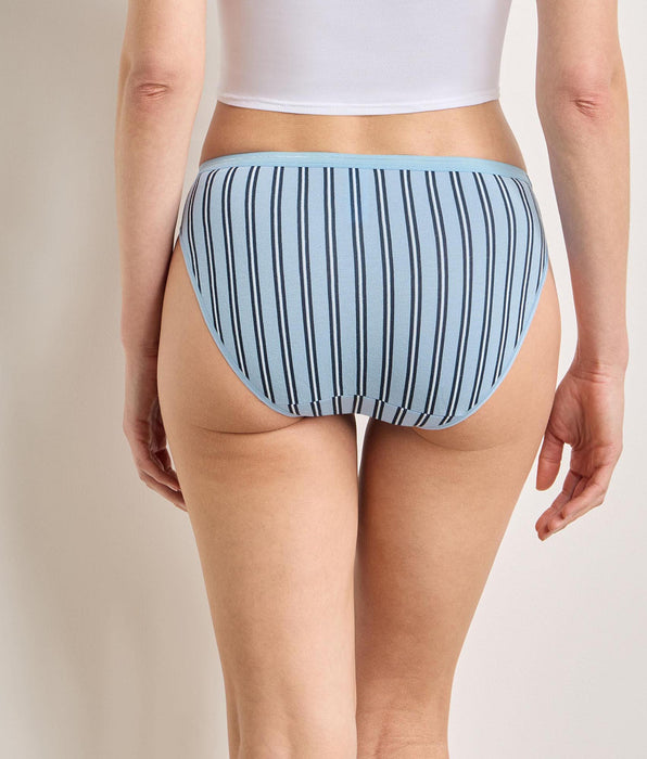 DIM Lot de 3 culottes femme brume coton Dim x Ines de la Fressange