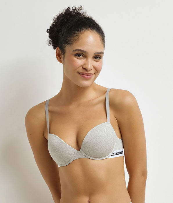 DIM Soutien-gorge corbeille à armatures Gris Dim Icons