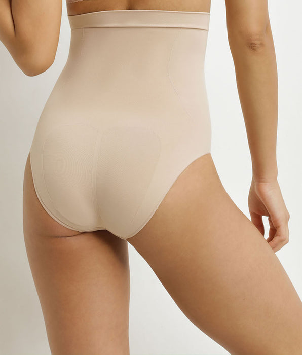 DIM Culotte femme taille haute seconde peau Nude Dim Silhouette Seconde peau