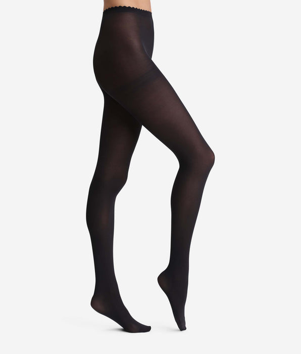 DIM Collant opaque noir 40D Body Touch Microfibre