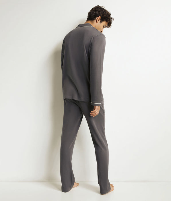 DIM Ensemble pyjama pantalon homme Gris Dim