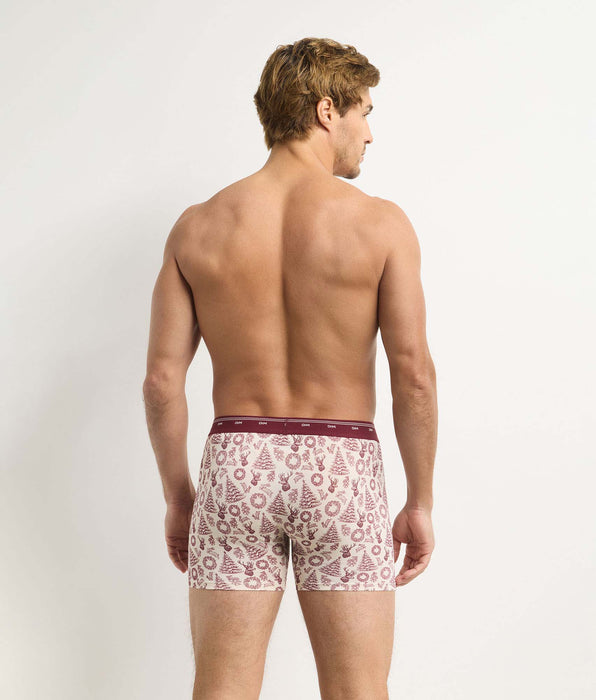 DIM Boxer homme imprimé ivoire Trendy
