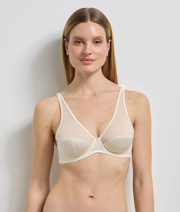 DIM Soutien-gorge à armatures ivoire Dim x Ines de la Fressange