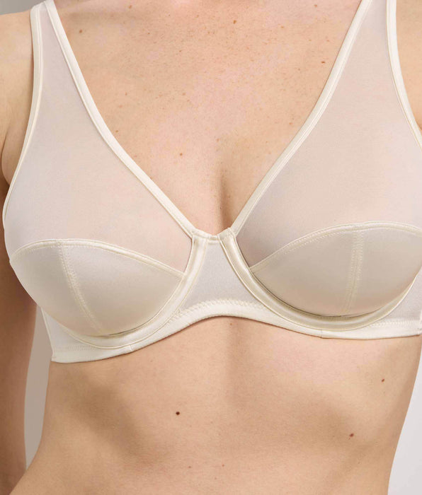 DIM Soutien-gorge à armatures ivoire Dim x Ines de la Fressange