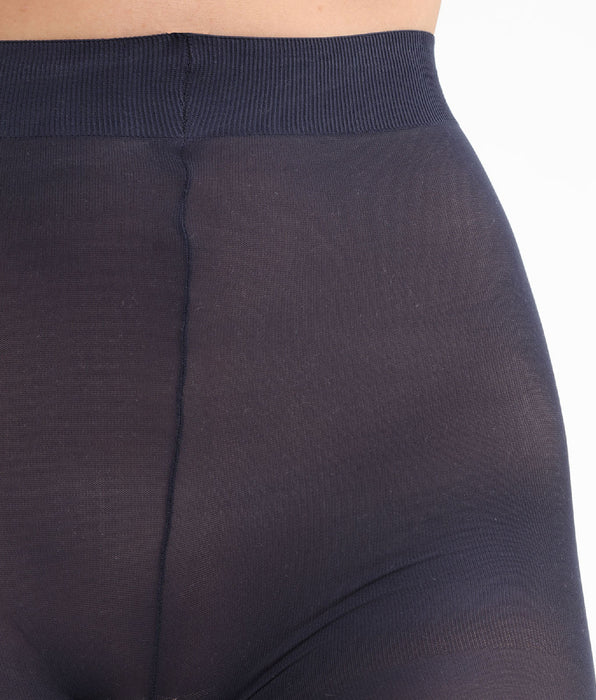 DIM Collant opaque velouté marine 50D Femme Les Opaques