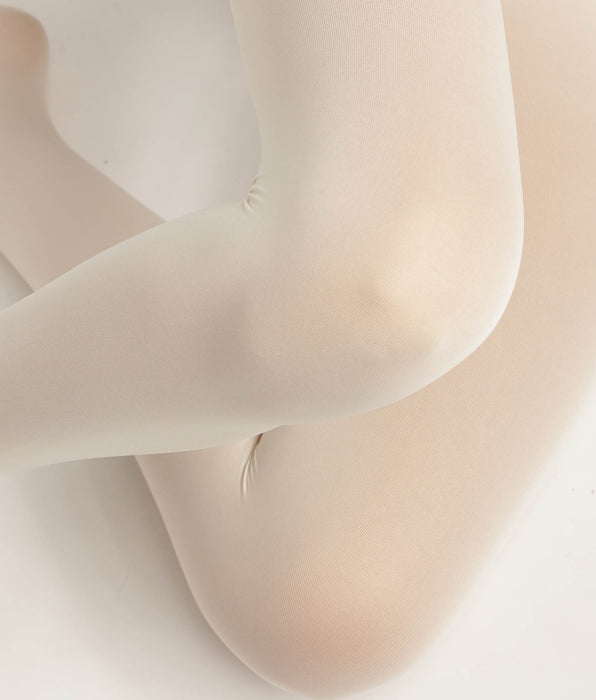 DIM Collant femme 50D en microfibre Blanc Dim Opaque Velouté