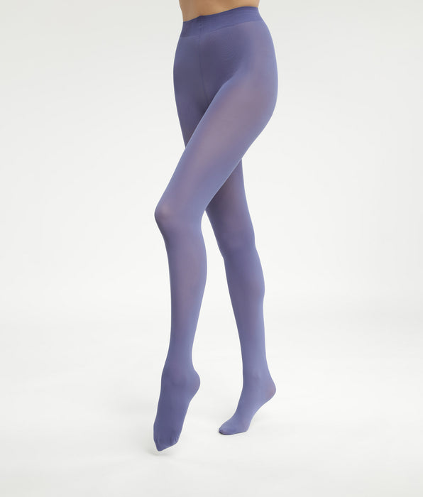 DIM Collant femme 50D en microfibre Bleu Nuit Dim Opaque Velouté