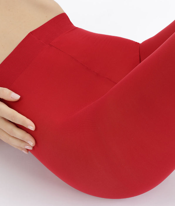 DIM Collant opaque velouté rouge intense  50D Style