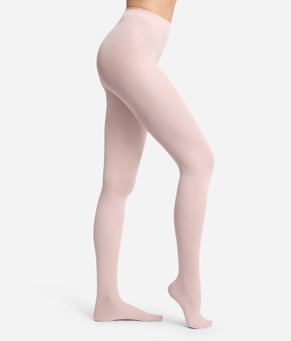 DIM Collant avec ceinture confort rose ballet 50D Opaque Velouté
