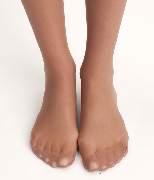 DIM Lot de 2 mi-bas gazelle Sublim Voile Brillant 15D