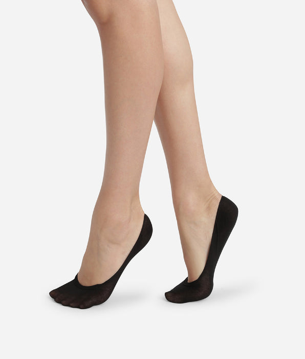 DIM Protège-pieds noir Easy Day Spécial Ballerines 52D