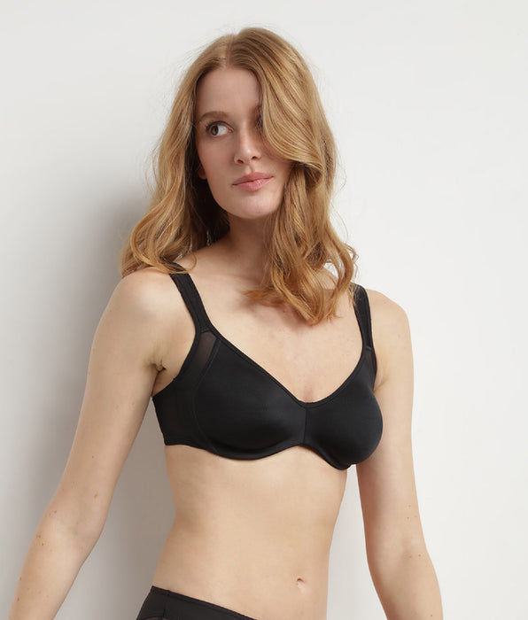 DIM Soutien-gorge minimiseur avec armatures noir Generous Minimizer Dim