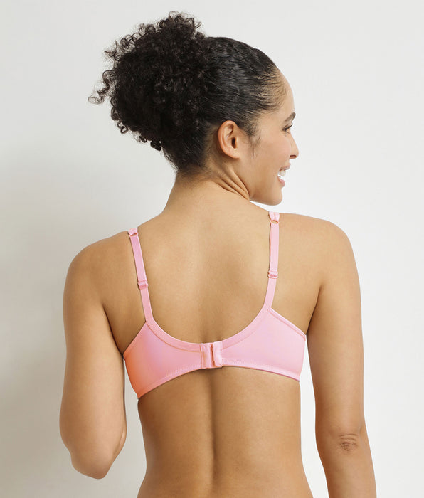 DIM Soutien-gorge emboîtant à armatures Rose Fleuri Generous