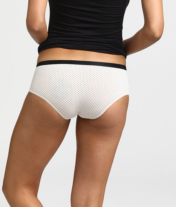 DIM Lot de 3 boxers nœud noir en coton Les Pockets