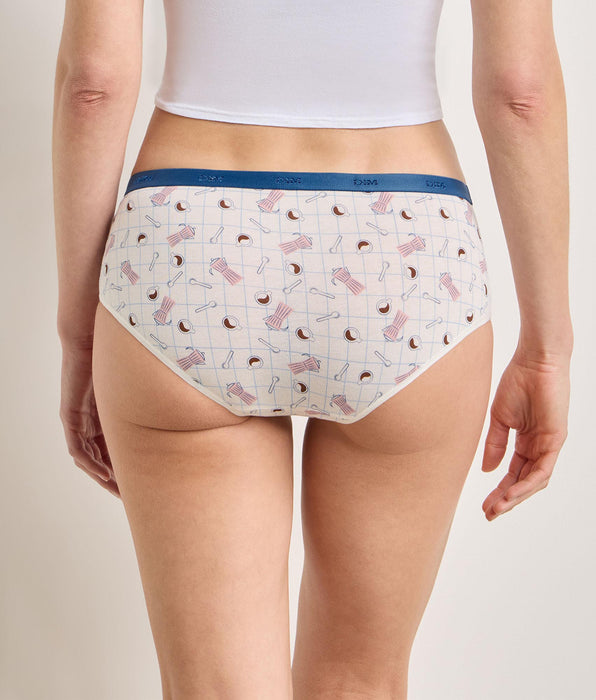DIM Lot de 3 shortys matin doux Les Pockets Coton