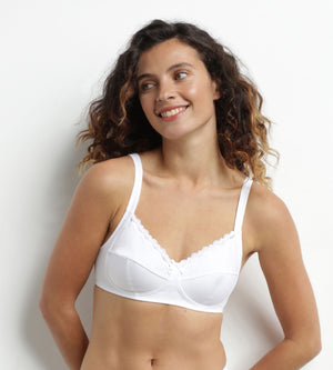Brassière De Sport Femme Dim - Maintien Léger, Dentelle, Sans Coutures