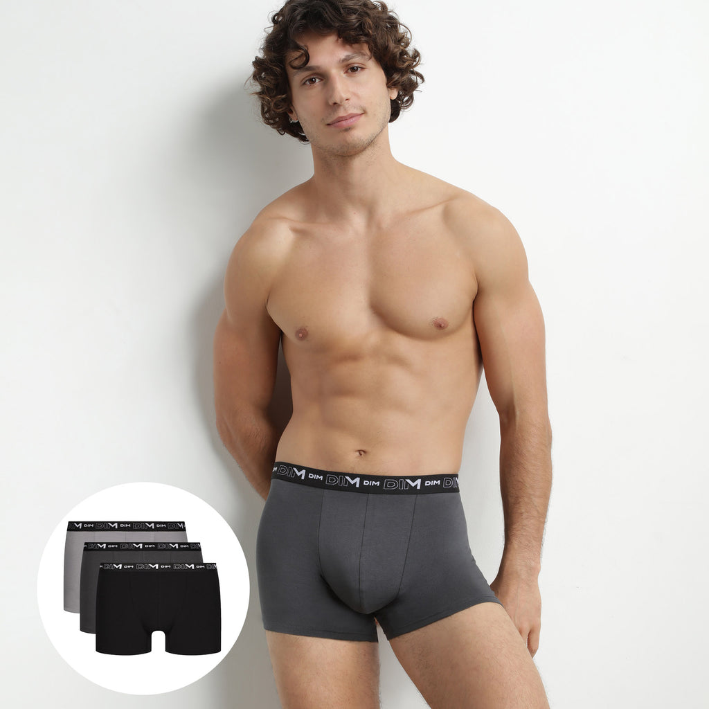 Pack De 3 Boxers DIM Homme - Taille L - Multicouleur - Neuf Avec étiquettes