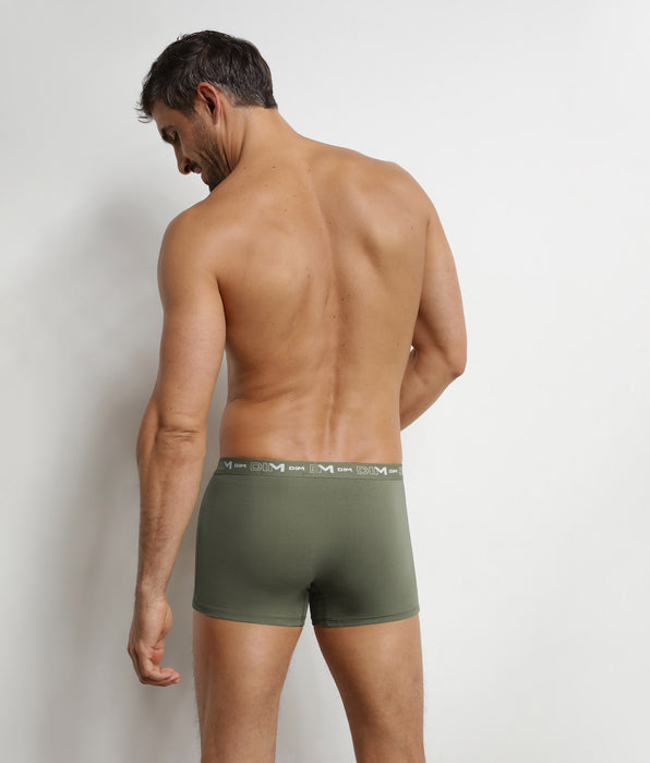 DIM Lot de 3 boxers homme Jungle Pop Dim Coton Stretch